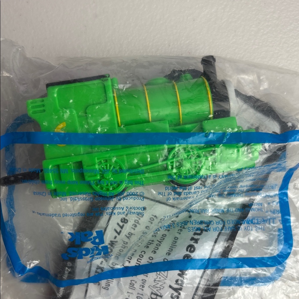 Green Toy Train Engine - Picture 2 of 5